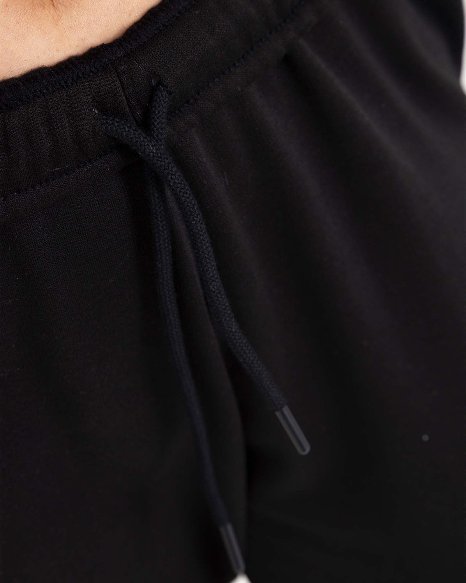 Jogger streetwear negro sporty FIBER