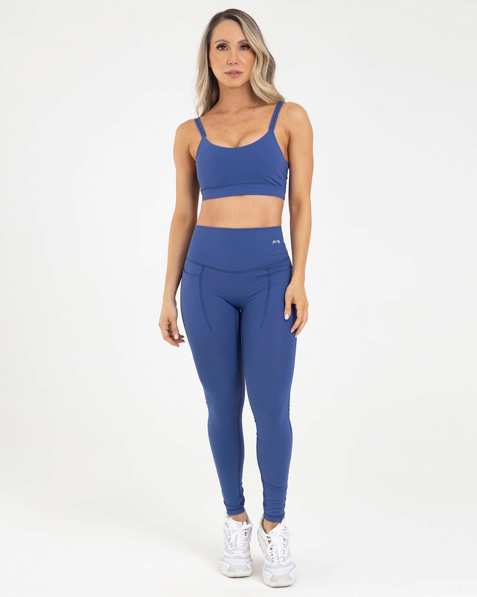 Leggings pockets azul galaxia sporty FIBER