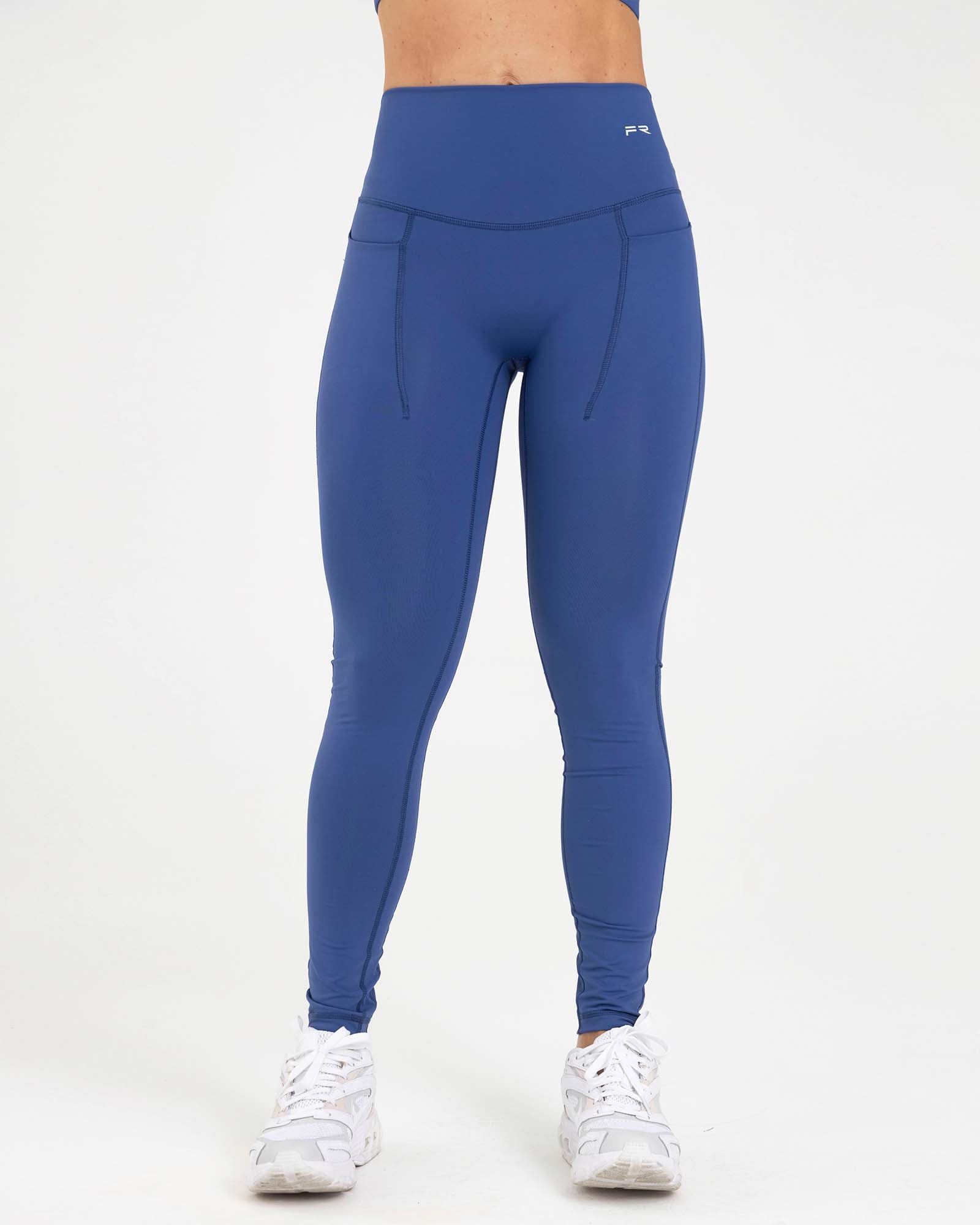 Leggings pockets azul galaxia sporty FIBER