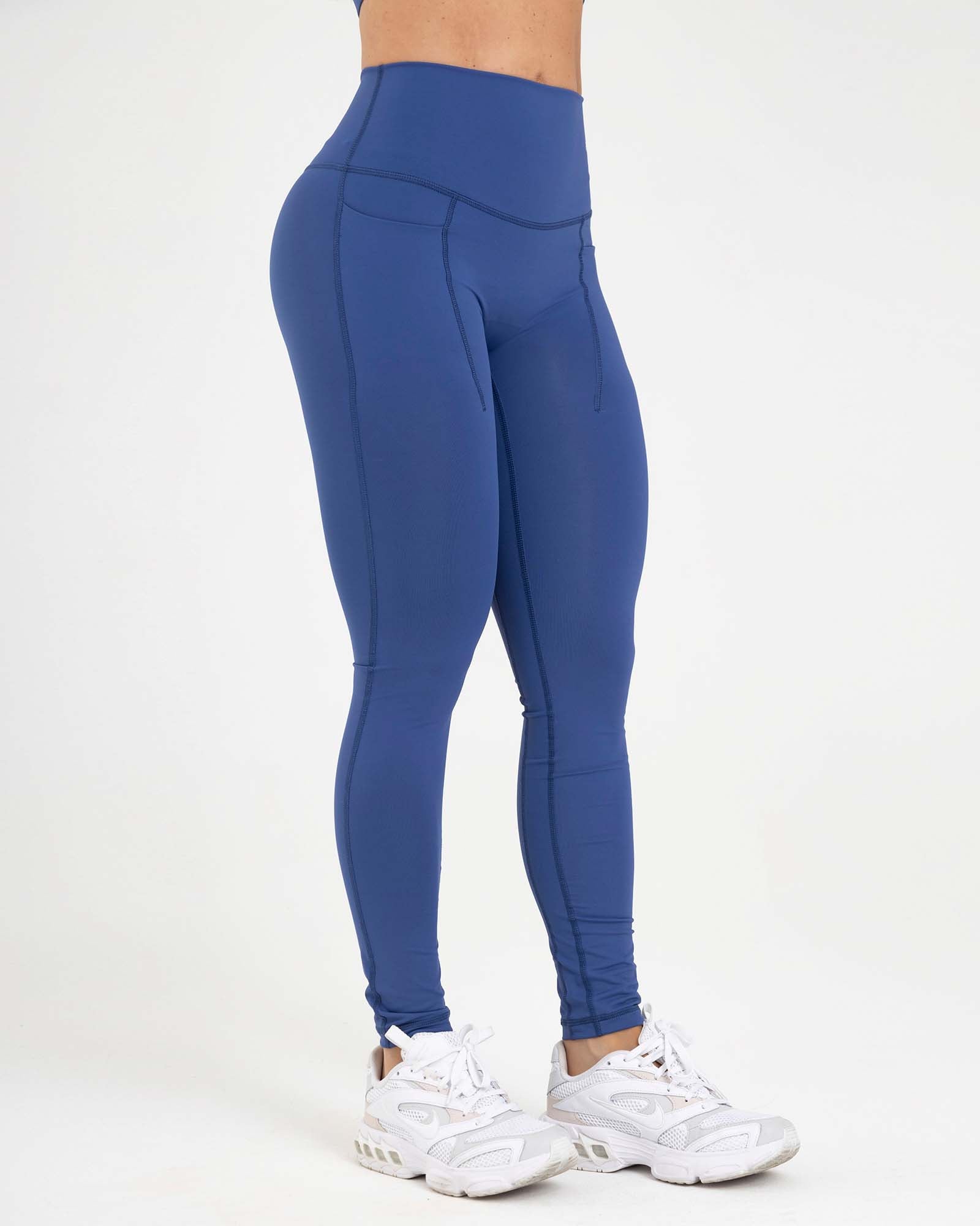 Leggings pockets azul galaxia sporty FIBER