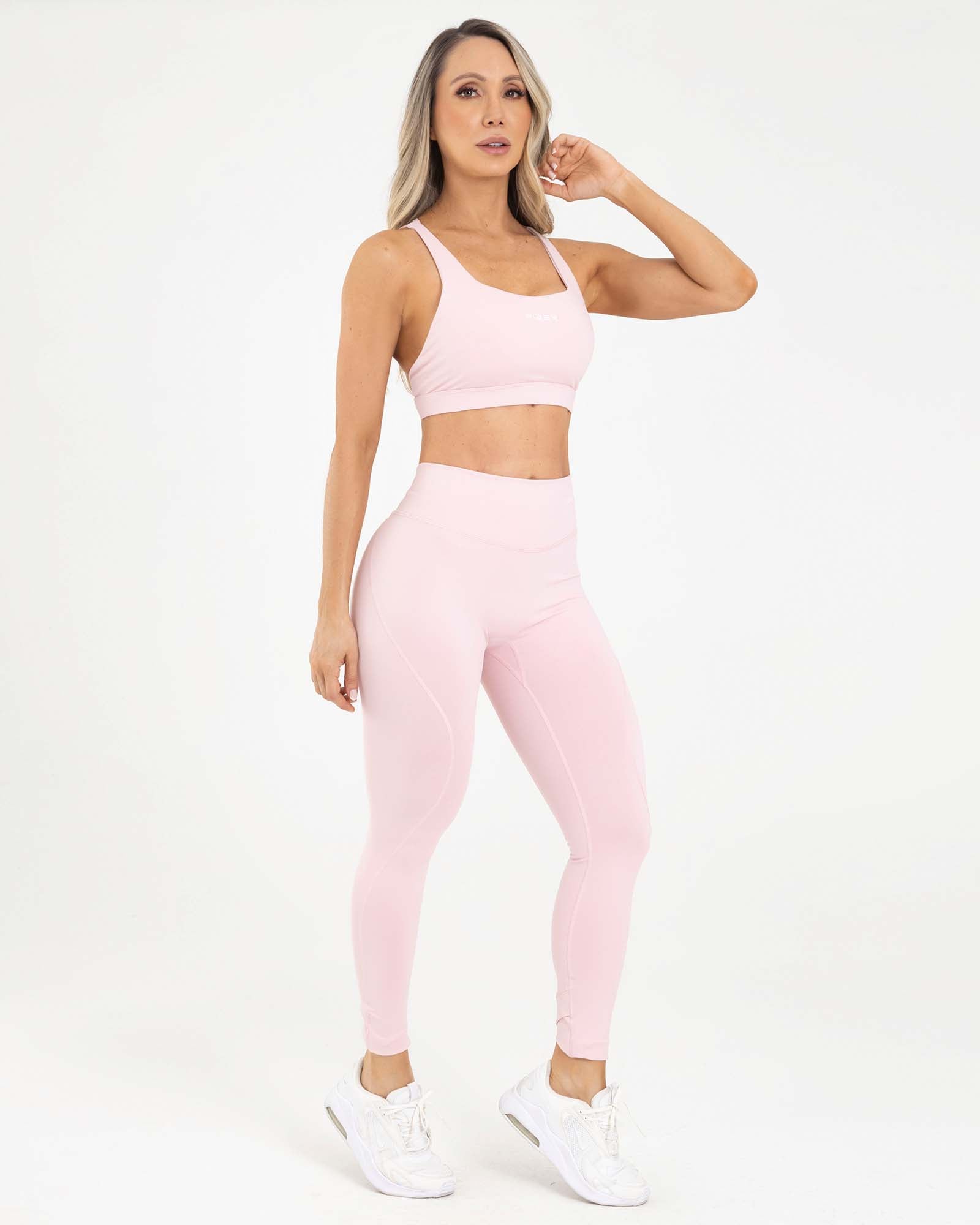 Leggings curves rosa peach FIBER