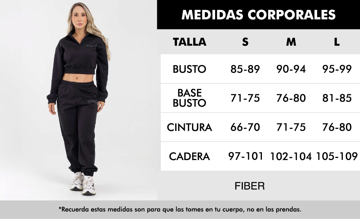 Sweater easy negro core passion FIBER