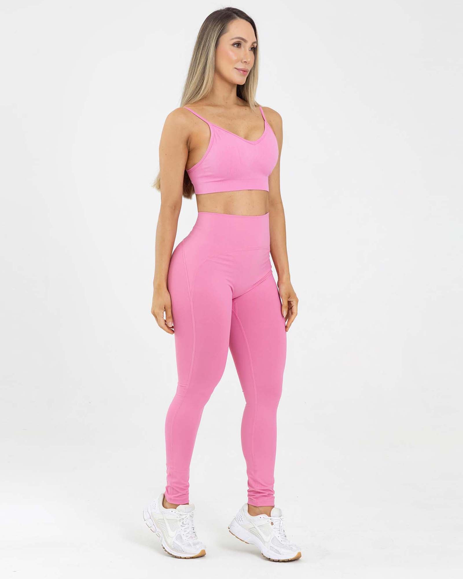 Leggings rosa cosmos eterea FIBRA
