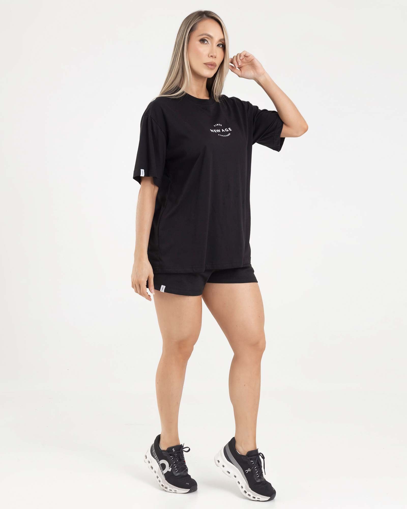 Short comfy negro eterea FIBER