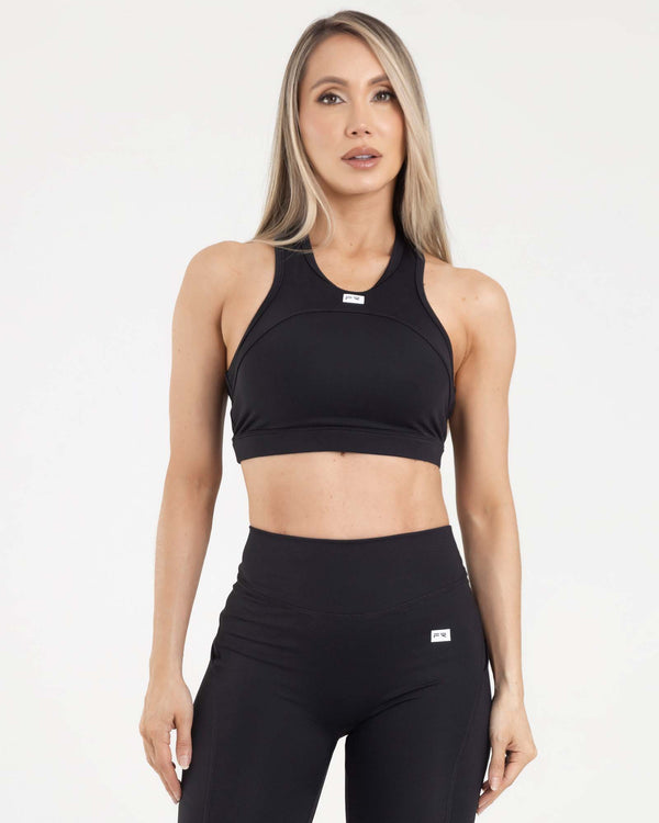 Top manga sisa negro eterea FIBER