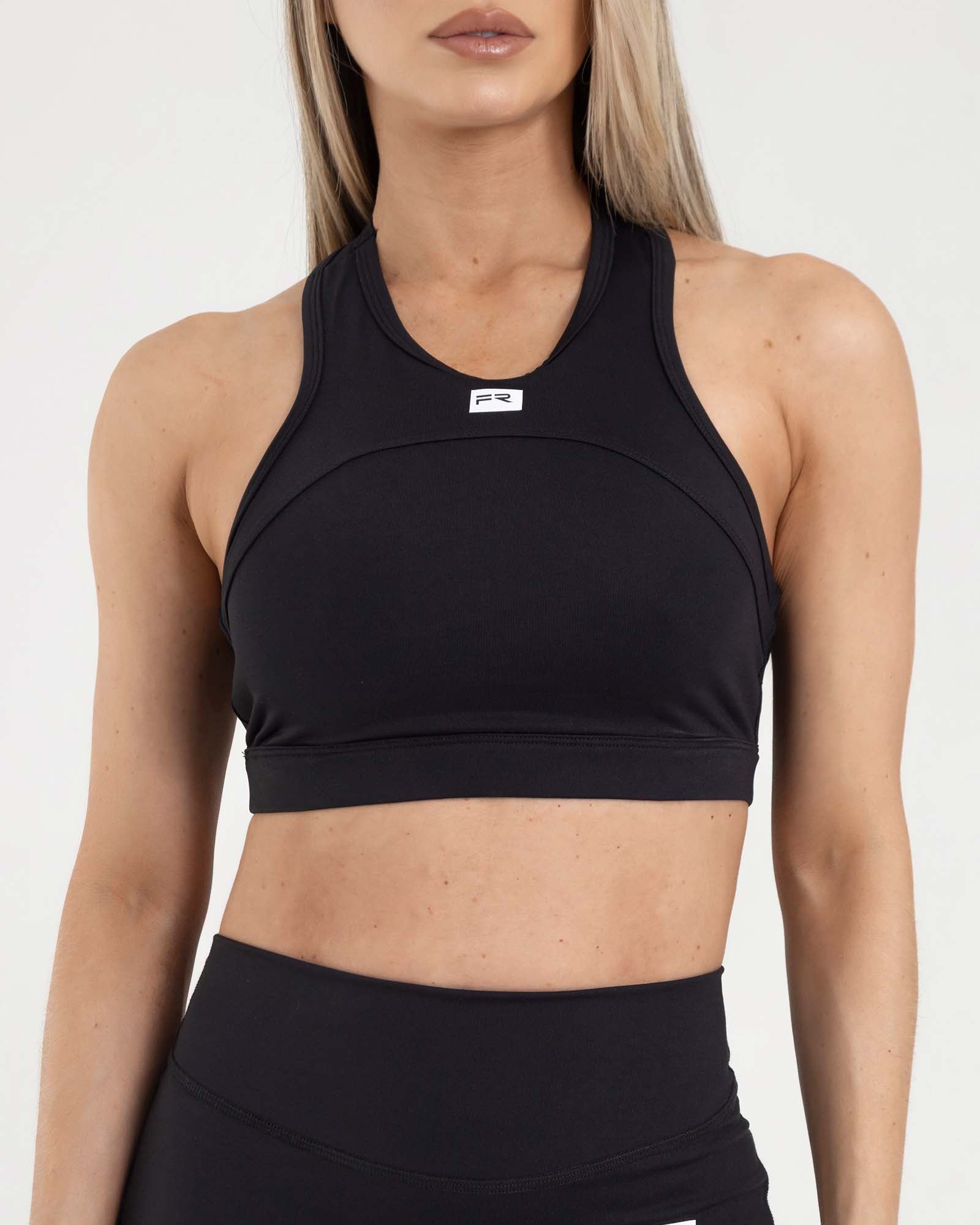 Top manga sisa negro eterea FIBER