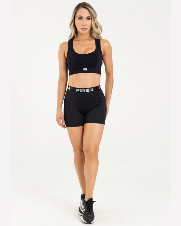 Short branded negro lamour FIBER