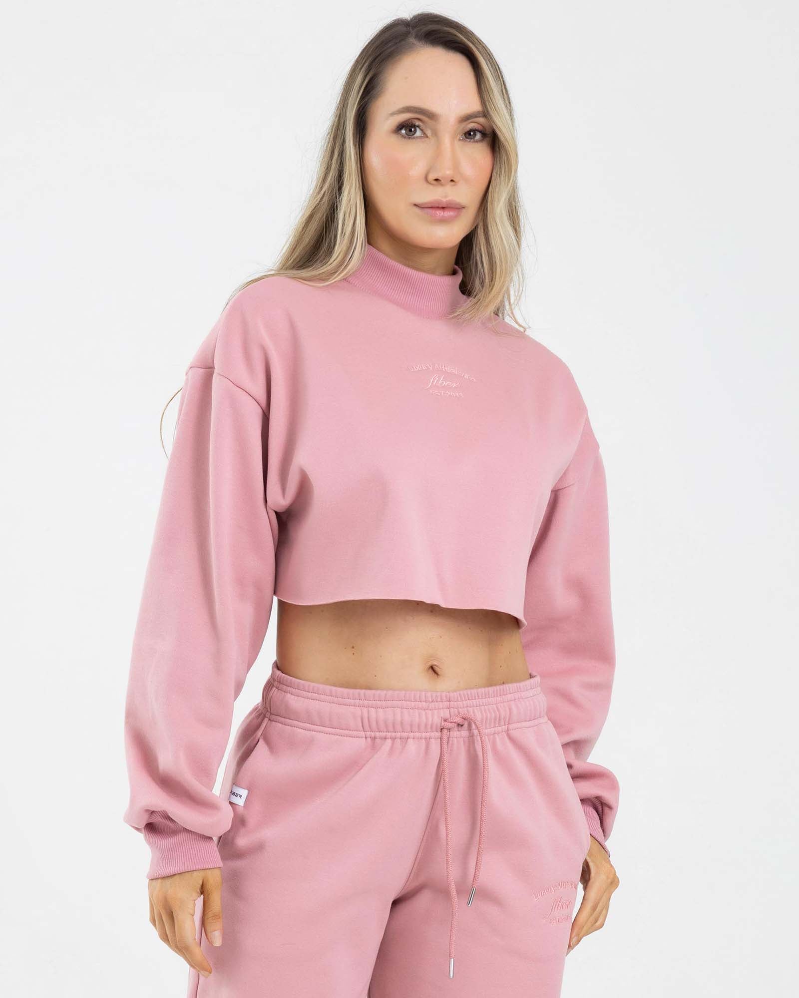 Buso crop slope palo de rosa level up FIBER