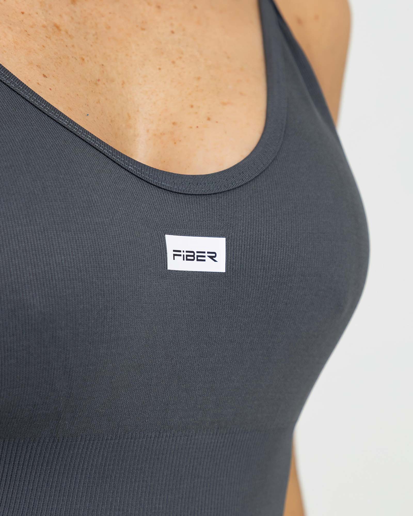 Enterizo largo seamless deep core gris sharky level up FIBER