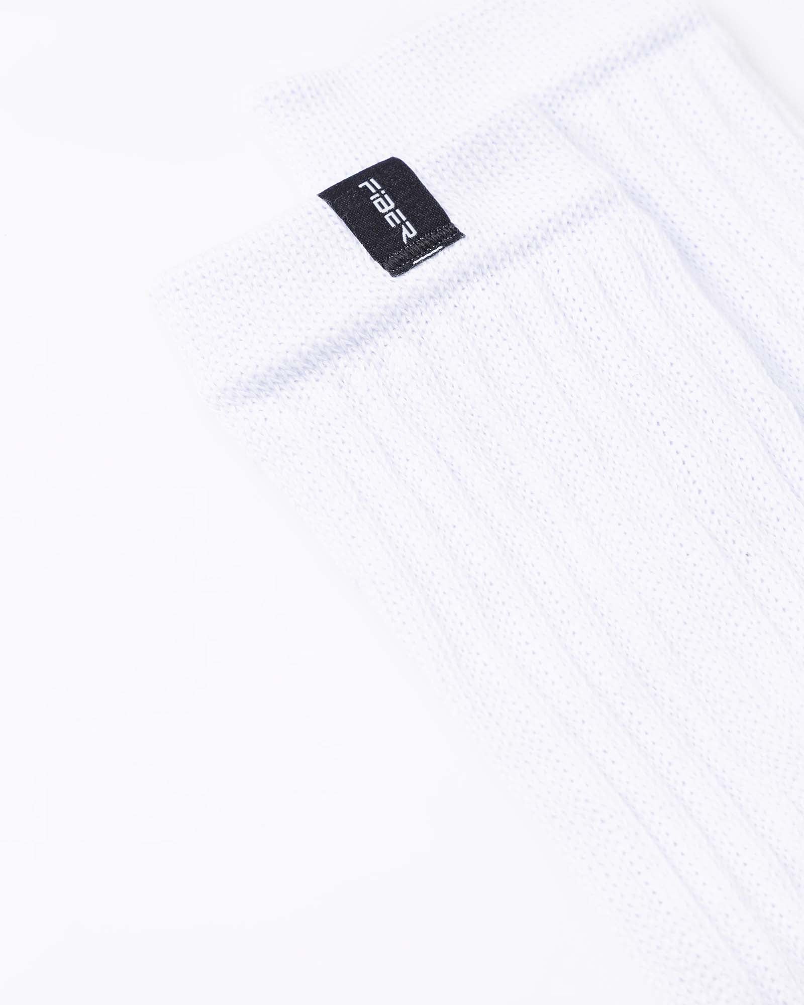 Medias performance blanco match FIBER