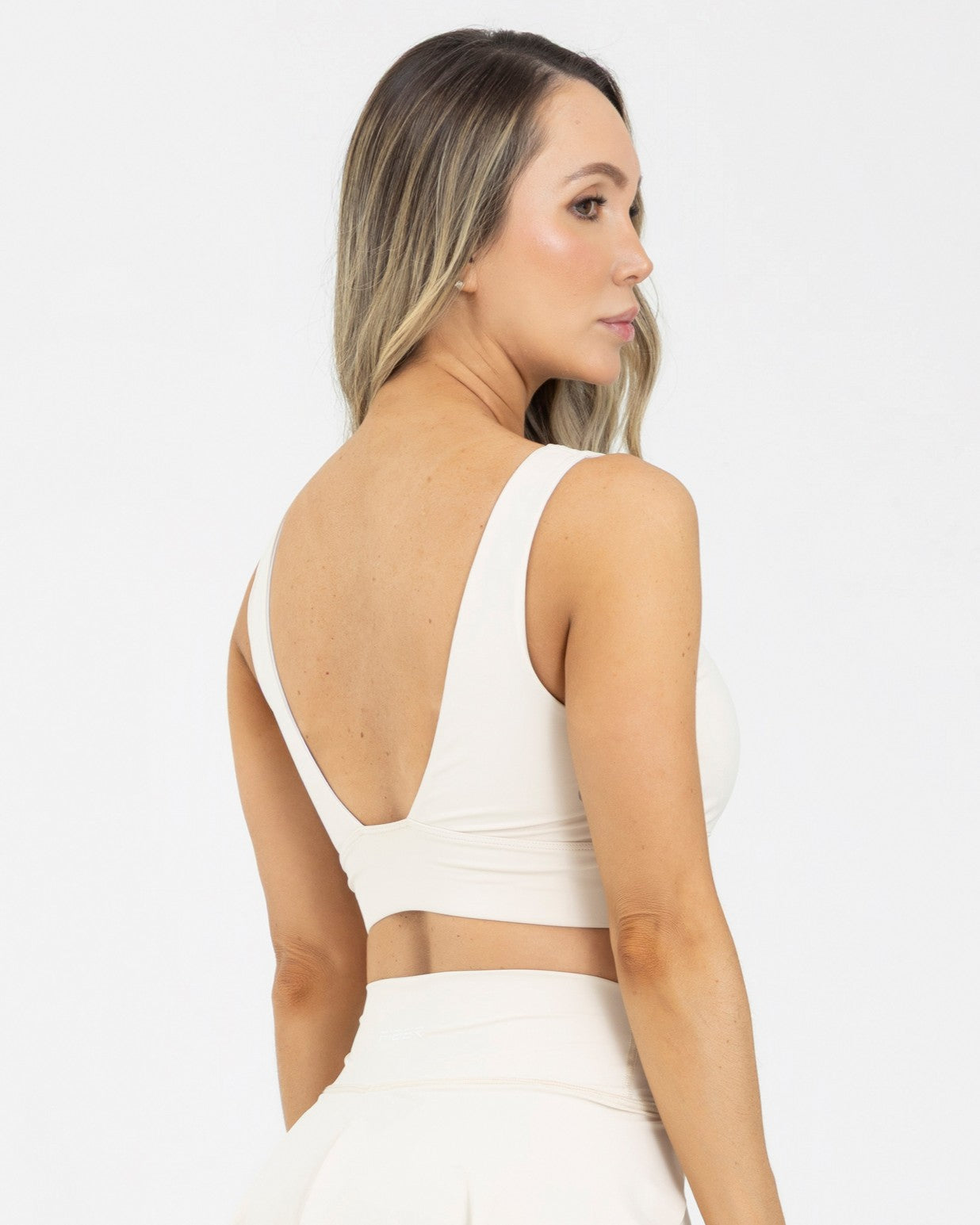 Top sisa beige birch level up FIBER