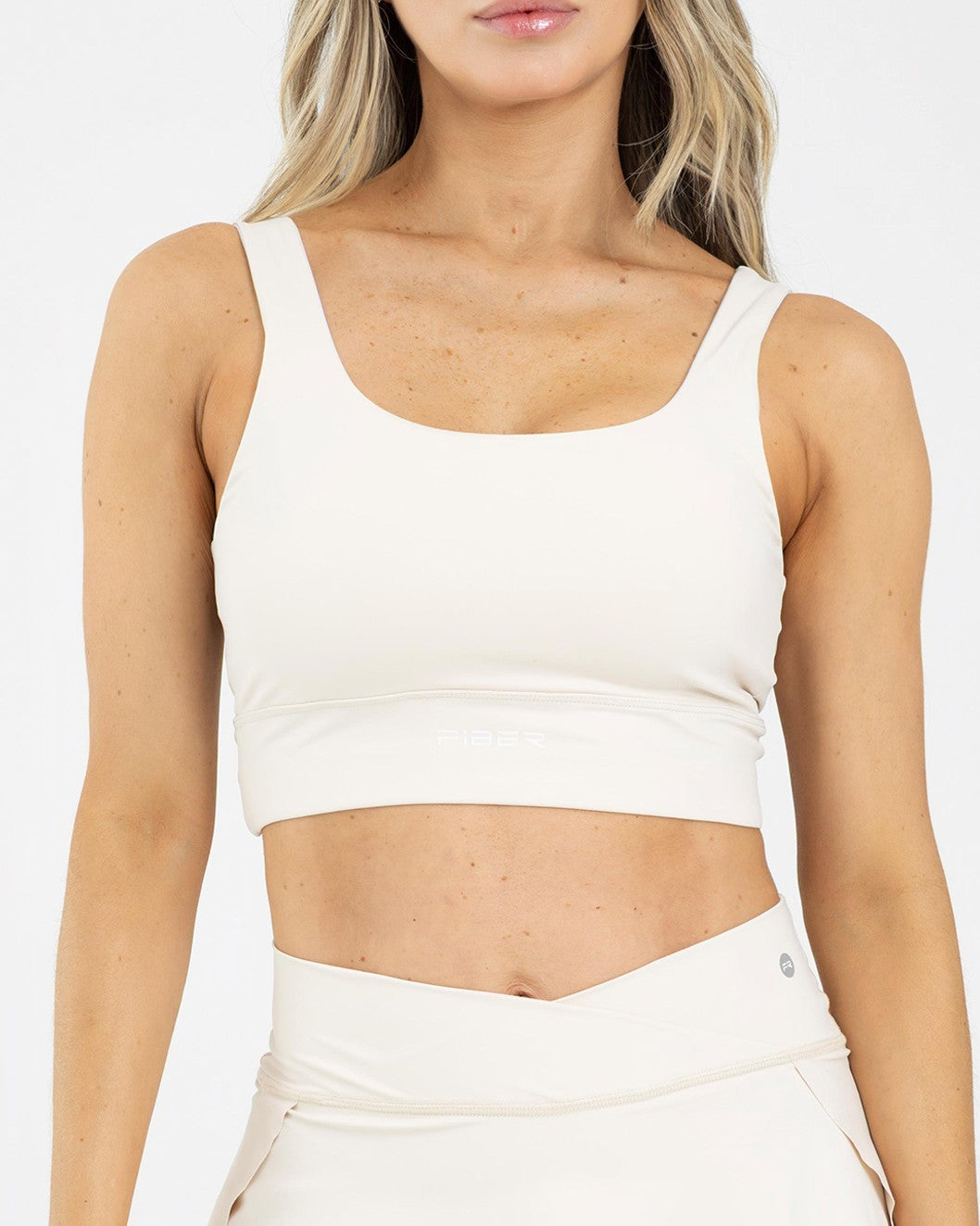 Top sisa beige birch level up FIBER