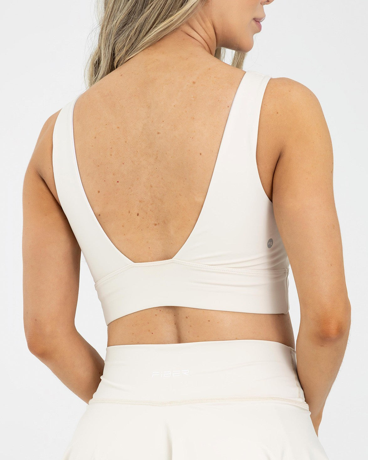 Top sisa beige birch level up FIBER